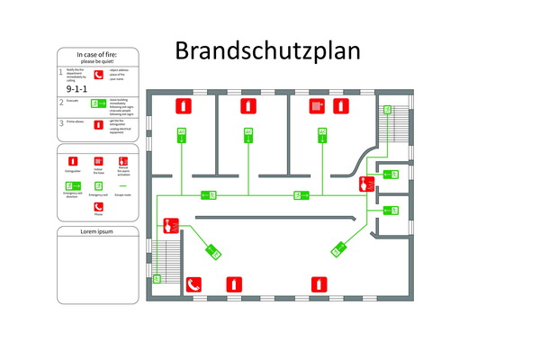 Brandschutzplanung 